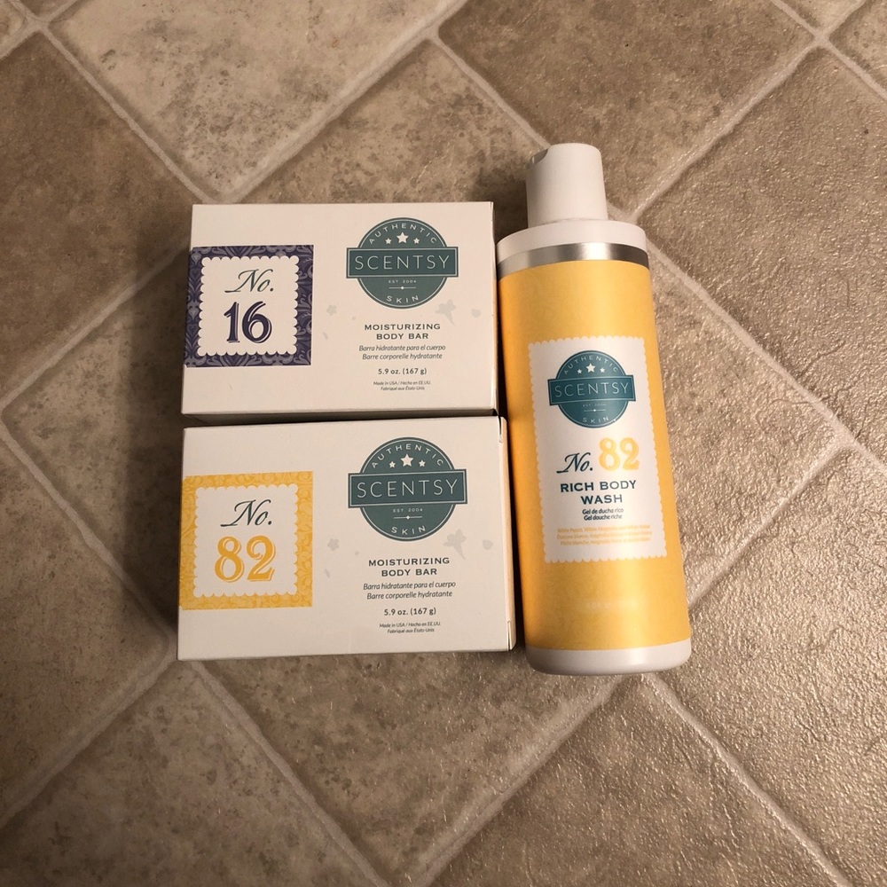New Scentsy Body Wash and Soap